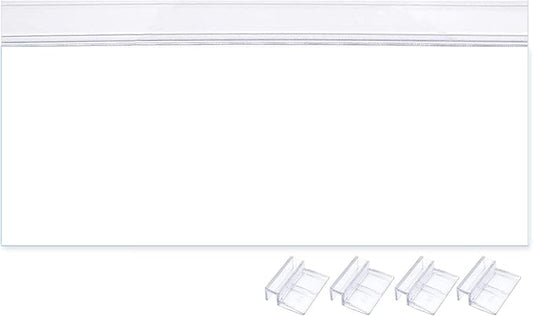 Allcolor Low Iron Glass Canopies for Rimless Aquariums (Aquarium Length: 14.1in/36cm)