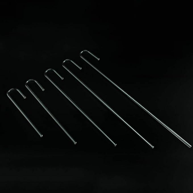 Aquarium Connectors U-Shape Clear Acrylic Pipe Fish for Tube CO2 System Accessories, 300mm