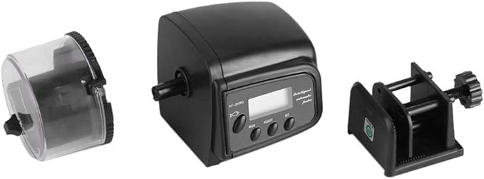 LCD Electronic Automatic Fish Feeder Dispenser Timer Automatic Tank Food Feeding Machine Aquarium Auto Fish Feeder Timer