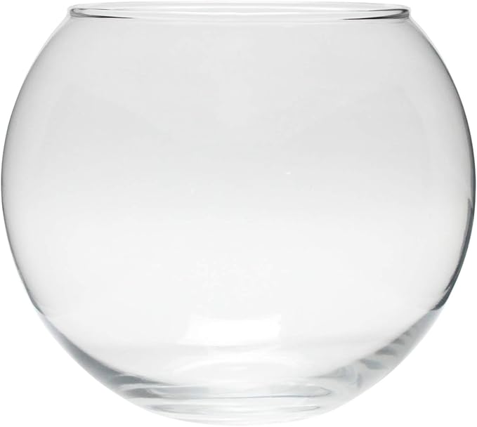 New Terrarium House Plants Interior Aquarium Fish Bowl Vase Bubble Ball L H 6.3 x Diameter 7.1 inches (16 cm) x Diameter 7.1 inches (18 cm)
