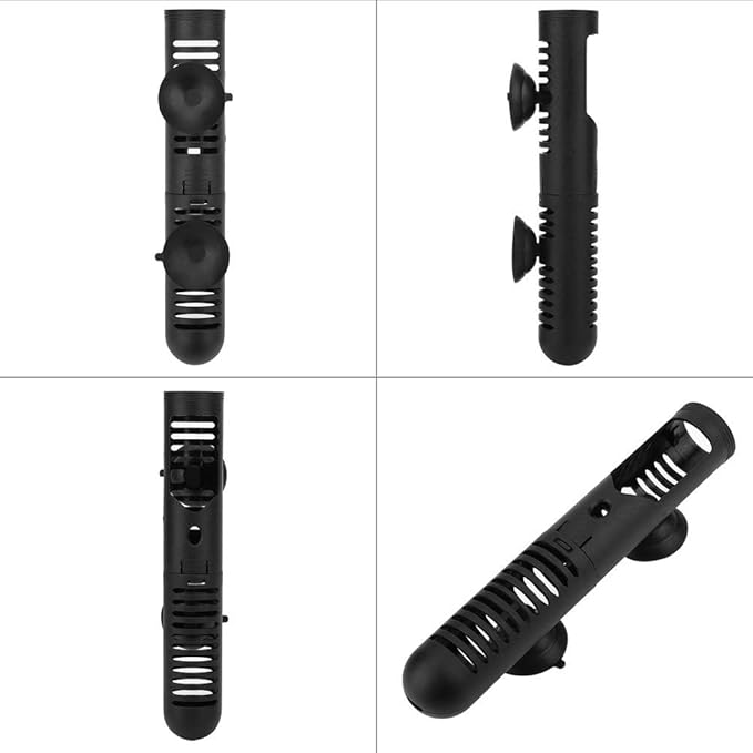 Fdit Aquarium Fish Heater Protective Case Detachable Design Heater for Fish Water with Suction Cups(#3)