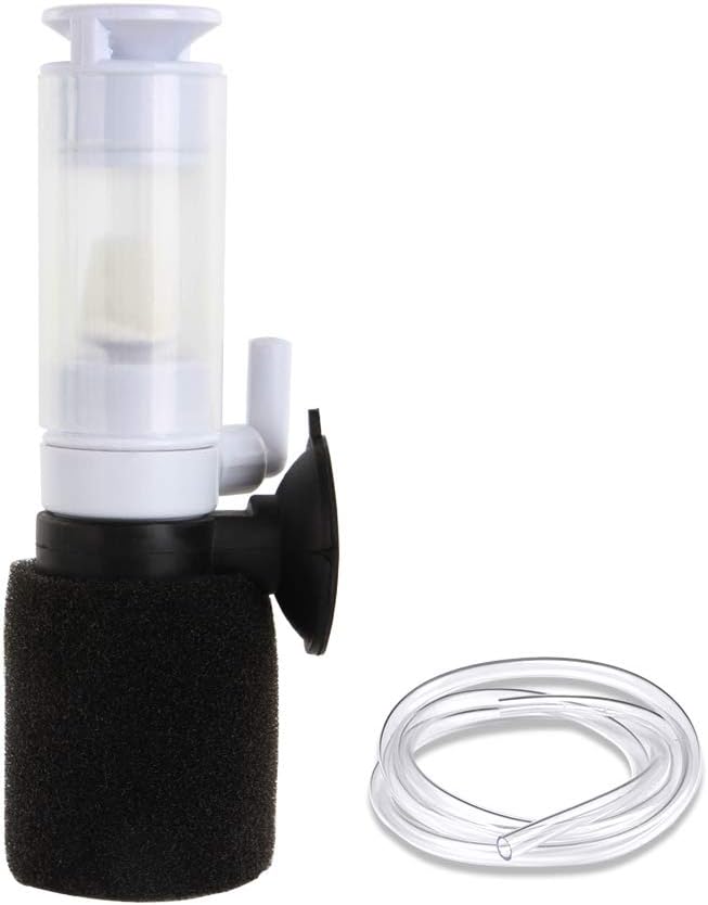 WEAVERBIRD Mini Sponge Fish Filter Ultra Quiet 3-in-1 Filtration System Air Pump Filter for Small Fish Tank