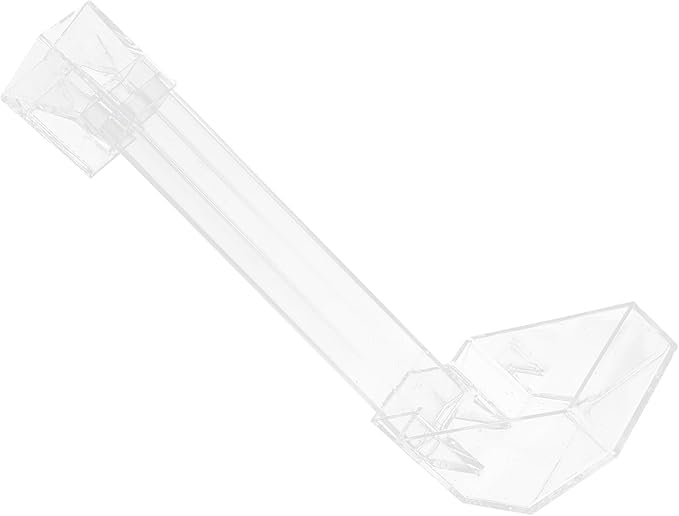 Acrylic Hanging Fish Feeder with Shrimp Feeding Dish and 21cm Feed Tube for Aquarium Tanks Automatic Aquarium Feeder Suitable for Fish and Shrimp Feeding