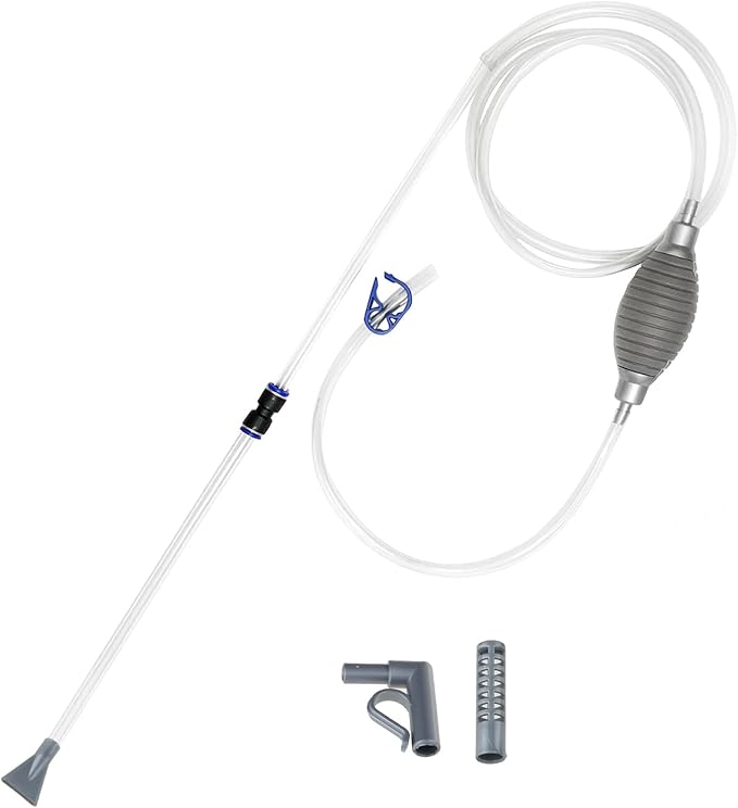 XISAOK Aquarium Water Changer Gravels & Sand Hose Fish for Siphon Tool Filter for Smal Gravel Aquarium