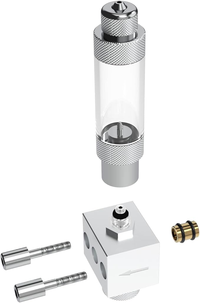 FZONE Pro Series Regulator Extra Expandable Manifold Blocks with Bubble Counter and Needle Valve