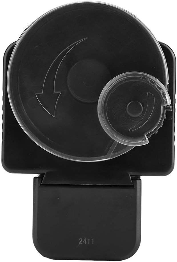 Automatic Fish Feeder, Programmable Schedule with Premium ABS Material, Aquarium Feeder 2.56 Inch Capacity for Home Tank Owners, Hobbyists, Vacation Feeding, and Daily Care