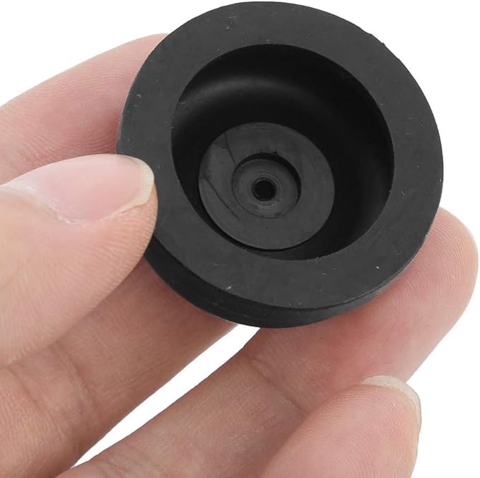 10 Pcs Black Aquarium Diaphragm Air Pump Accessories Rubber Oxygen Pump Replacement Parts for Aquarium Fishing Oxygen Pump