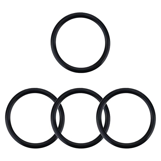 A20212 A-20212 Top Cover Click-Fit O-Ring, Compatible with FX4 FX5 FX6 Aquarium Fish Tank Seal Gasket Ring, Rubber Sealing Washer Replacement Ring for Prevent Leakage(4PCS)