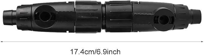 Aquarium Hose Valve Pipe Valve Fish Quick Release Connector Aquarium WaterControl Valve Pipe Connector Adapter with Quick Release Handle(12mm)
