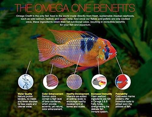 Omega One Marine Mini Pellets with Garlic, 3.5 oz