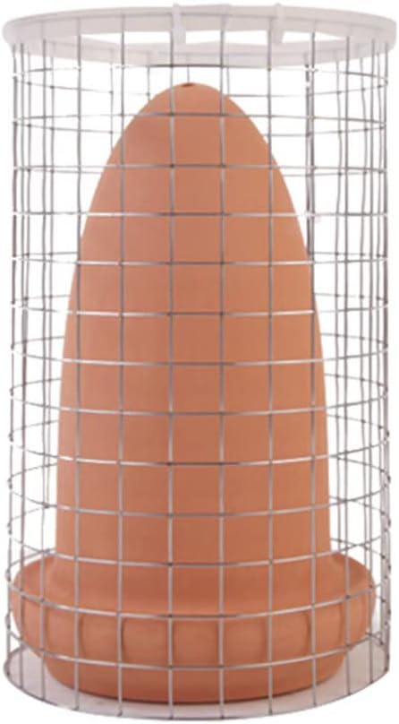 Fish Fish Breeding Cone Spawning Slates Ceramic Discus Angel Reeding Cones Cave Bucket with Isolate Net for Aquarium Landscape Tank Breeding Cage
