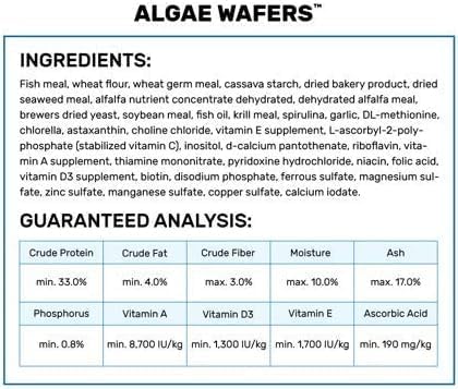 WLR Industries Bundle Hikari Algae Wafers 2 Pack – 8.8-oz Bags Sinking Fish Food for Plecos, Algae Eaters & Bottom Feeders – High Protein Aquarium Fish Food