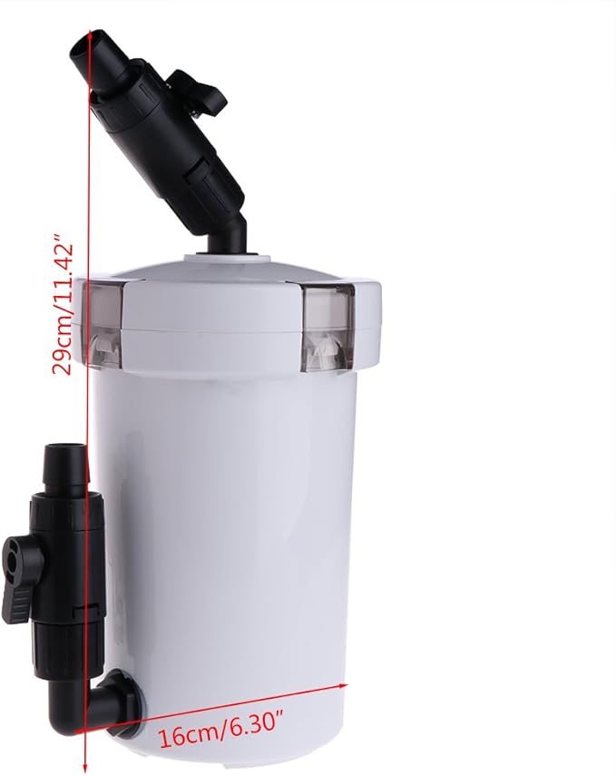 On Aquarium Canister Filter External Ultra-Quiet Filter Bucket Biological Filtration Bucket