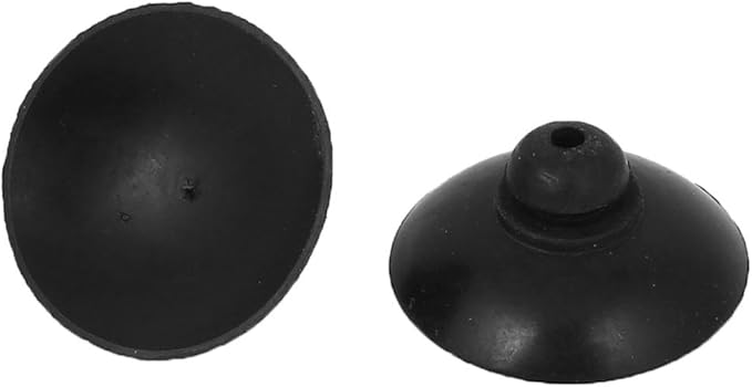 uxcell Soft Plastic Aquarium Fish Tank Suction Cup Clip Sucker Black 8 Pcs 28mm Dia