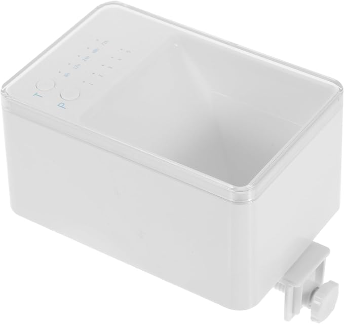 1set Automatic Fish Feeder Programmable Fish Food Dispenser for Small Aquariums Silent Easy Installation and Vacation Feeding