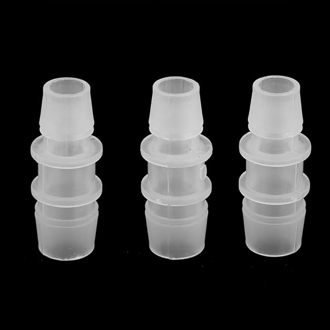 Pssopp Aquarium Hose Adapter Converter 18pcs Plastic Adapter Set 8mm/12mm, 8mm/16mm, 12mm/16mm, 12mm/20mm, 16mm/20mm