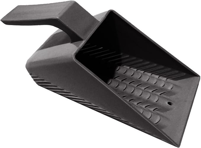Aquarium Fish for Gravel Sand Scoop Shovel Scraper Cleaning Pan Gray Aquarium Sand
