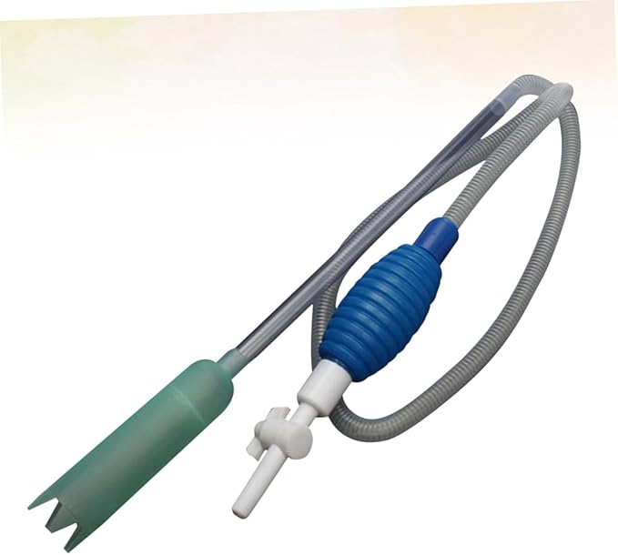 2m Fish Tank Water Changer Manual Sand Washer Pump Effortless Aquarium Cleaning Tool for Daily Maintenance and Routine Water Changes
