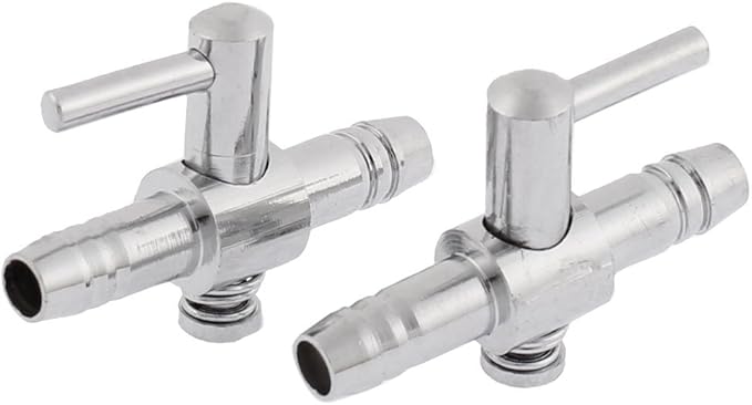 uxcell Water Air Flow Control Valve for Aquarium Fish Tank 3mm Tube Dia 2pcs