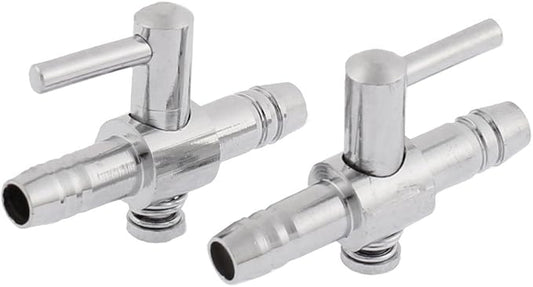 uxcell Water Air Flow Control Valve for Aquarium Fish Tank 3mm Tube Dia 2pcs