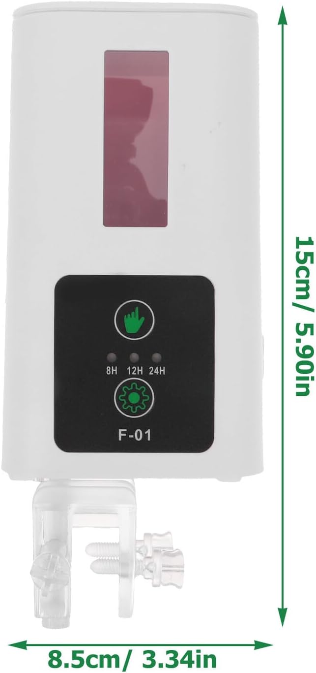 MERRYHAPY Automatic Fish Feeder with Timer for Aquarium and Turtle, Food Dispenser for Fish Tank Feeding Supply, Convenient Automatic Aquarium Feeding Device for Vacation and Daily Use