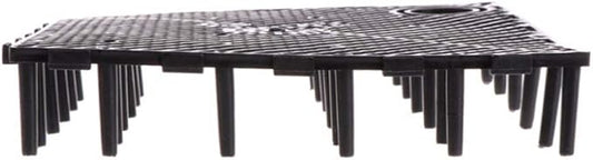 Hemobllo Aquarium Bottom Grid Fish Tank Board Divides Tray Aquarium Divider Bottom PVC Splicing Black Bottom Board