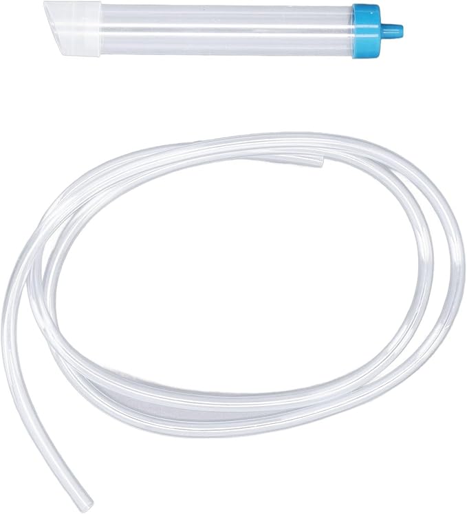 Zerodis Aquarium Water Changer Manual Siphon Gravel Cleaner with Special Tube Head for Small Fish Tank Washing Sand Changing Water Sucking Stool
