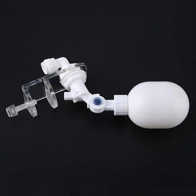 Auto Water Controller, AutotopOff System Adjustable Valve Mounting Tube Valve Kit, Plastic Valve Shut Off Ball Switch, Water Filler Controller for Home Aquariums