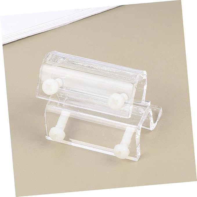 BESPORTBLE 8pcs Acrylic Fish Tank Support Bracket for Open Aquariums Holder for Pet Tanks Suitable for Thickness Heat Preservation