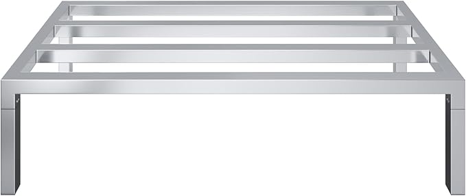 20 in X 48 in. Aquarium Stand | Industrial Style Aluminum Fish Tank Base with Open Frame Design