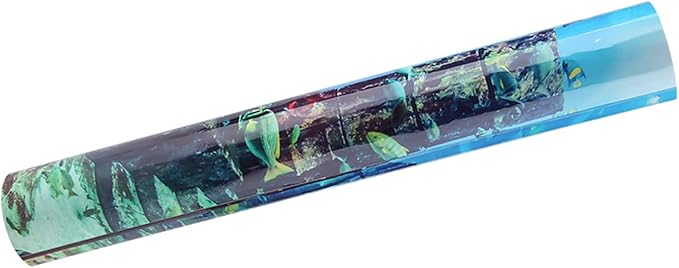 ZJchao PVC Aquarium Background 61 x 30 cm – High-Definition Fish Wallpaper for Freshwater & Saltwater Tanks, & Bubble-, Compatible with Standard Aquarium Sizes