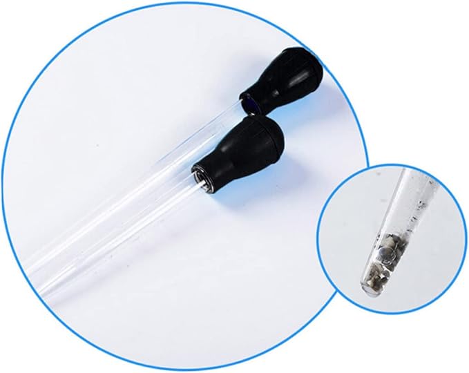 DOITOOL 2sets 30ml Aquarium Pipette Cleaner Fish Tank Sand Vacuum Aquarium Mini Gravel Vacuum Waste 2pcs*2