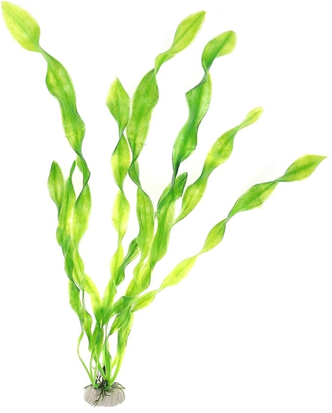 Bitray Artificial Seaweed Decor, Simulation Plastic Seaweed Water Plants Kelp Grass Used for Household and Office Aquarium,12 Inch (10 PCS)