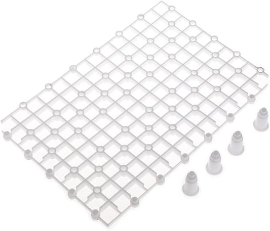 Aquarium Divider Tray Isolation Plate Grid Board Fish for Tank Dividers for Mix Breeding 10in X7in Bottom Filter Heater Light Thermometers Gravel Sand Decorations Decorations