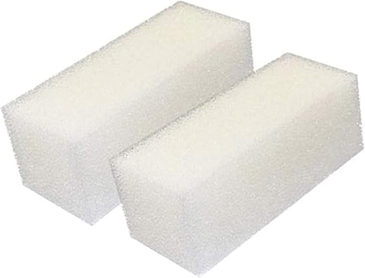 2 Pack Bio Sponge Filter Foam Replacement Insert for AquaClear 110 500, Cut to Fit Media