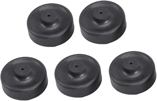 Beaupretty Aquarium Oxygen Pump Diaphragm Replacement Parts 5 Pack Silicone Membrane for Small Aquarium Air Pump