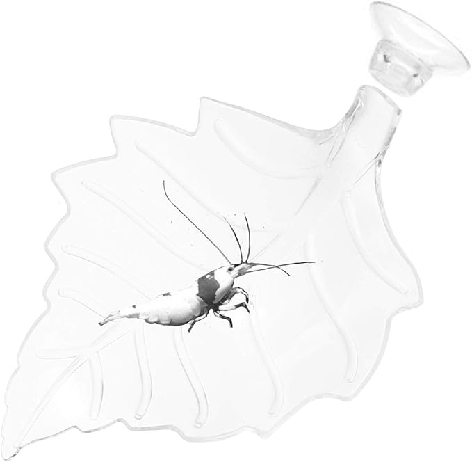 Shrimp Feeding Dish Shrimp Feed Dish Leaf Shaped Bowl