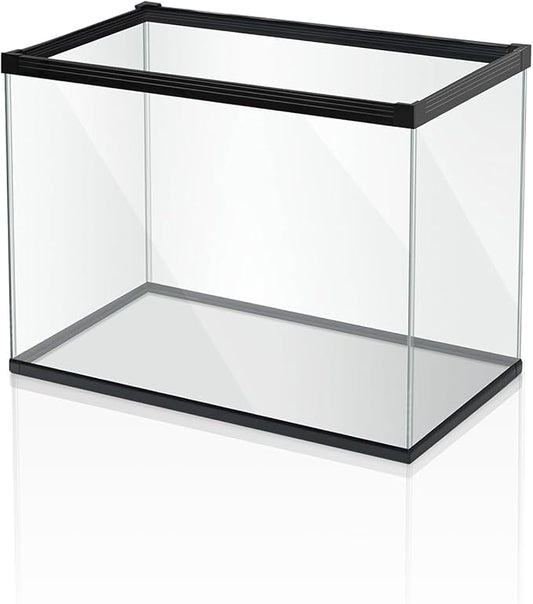 Ultra Clear Glass Aquarium Thickened Small Fish Tank -Suitable for Novice Fish Farming Enthusiasts(5.5 Gallon)