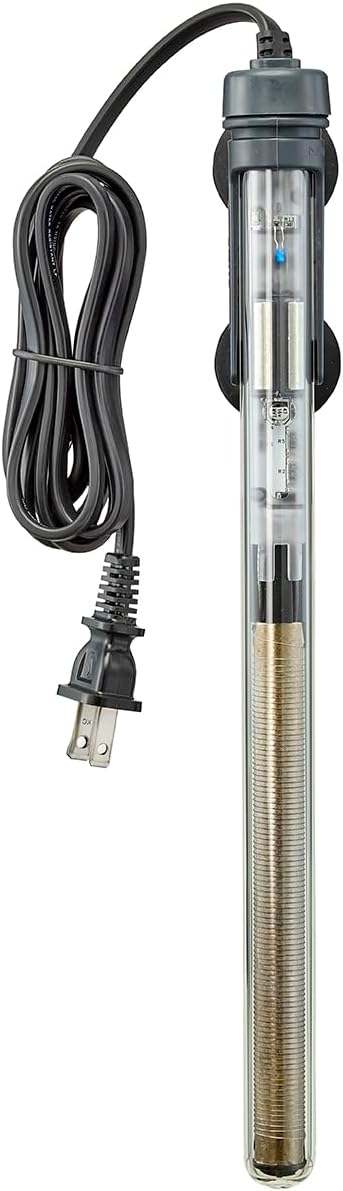 AquaReady 150w Preset Aquarium Heater - Submersible Fish Tank Heater for Freshwater & Saltwater Aquariums, Reliable & Energy Efficient, Compact Design for 30-45 Gallon Tanks