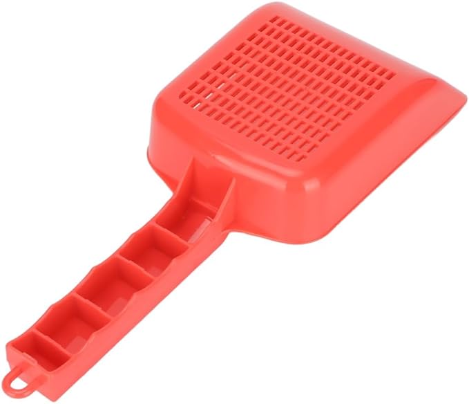 Red Plastic Gravel Sand Shovel Aquarium Sand Scooper Fish Tank Gravel Strainer Cleaning Tool