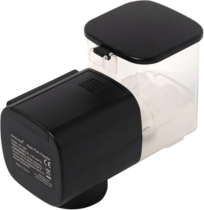 Jebao Automatic Fish Feeder for Aquarium, Battery-Operated (AF-250)