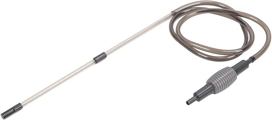 Zerodis Aquarium Gravel Cleaner, New Quick Water Changer with Air Pressing Button Fish Sand Cleaner Kit Fish Water Changer Siphon PVC Easy to Install Aquarium