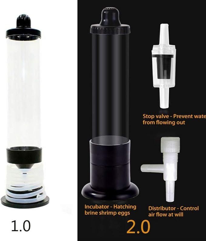 Brine Shrimp Eggs Incubator Hatchery Kit for Aquarium Fish Tank Brine Shrimp Eggs