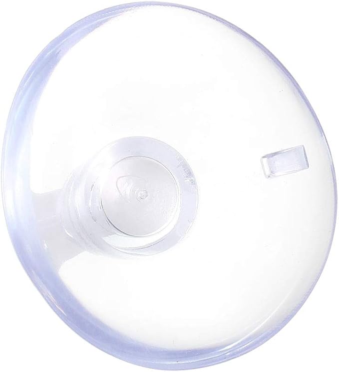 uxcell Aquarium Suction Cup Clips Airline Tube Holders Clamps for Fish Tank Clear 10mm 6Pcs