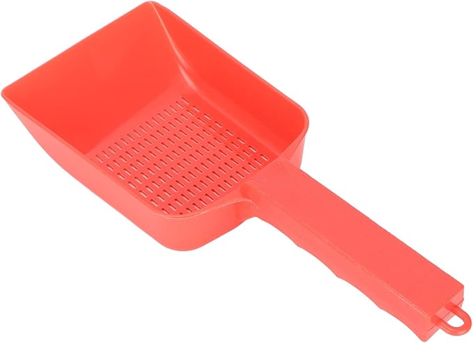 Aquarium Sand Scooper Gravel Sand Shovel Fish Tank Cleaning Tool with Chute Design for Efficient Gravel Removal Scraping