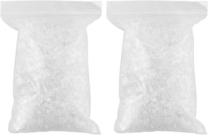 Cabilock 2pcs Glass Sand Decorative Micro Landscape and Fish Tank Sand for Aquariums Vases and Home Decor