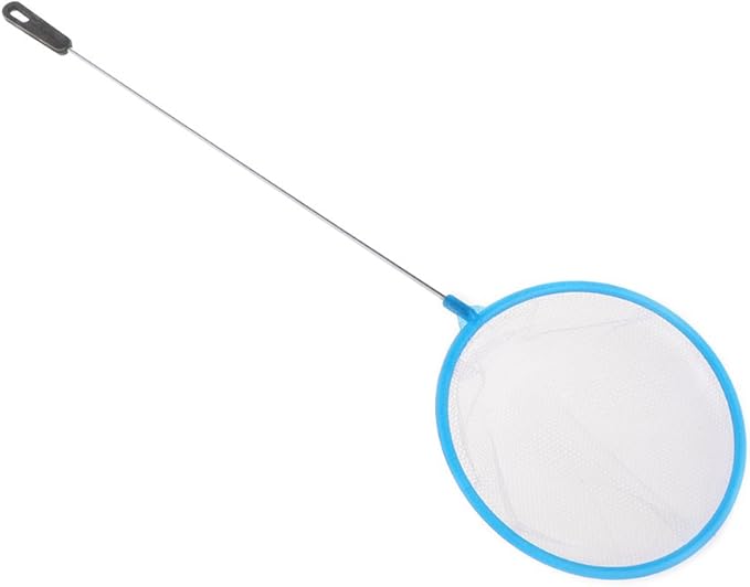 Fishing Tank Net Plastic Round Thick Fish Shrimp Capture for Aquarium Shop Tools Large 39x11.5 Color Randomly