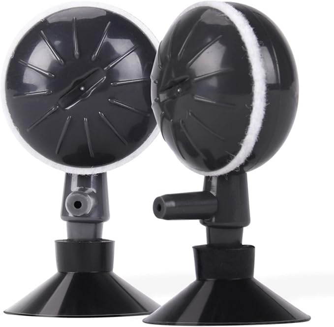 Air Stone Disc for Bubble Diffuser Fish for Bubbler with Strong Suction Cup for Hydroponics Aquarium Fish