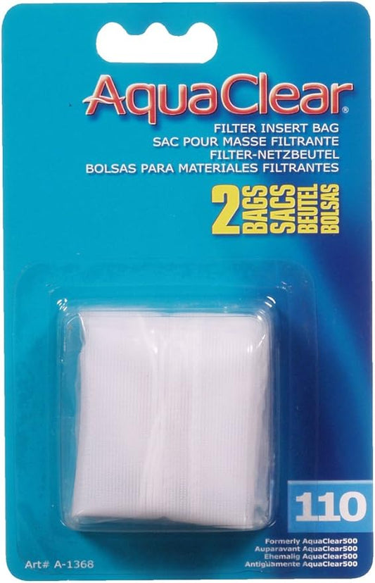 Aqua Clear AquaClear 110 Nylon Bags, Aquarium Filter Media Bags, 2-Pack, A1368