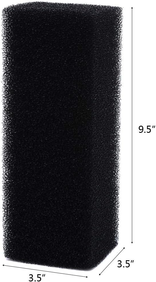 ALEGI Aquarium Bio Sponge Filter Media, Replacement Foam Insert Fit for 110 / Filters,30 PPI (AC110-2pcs)